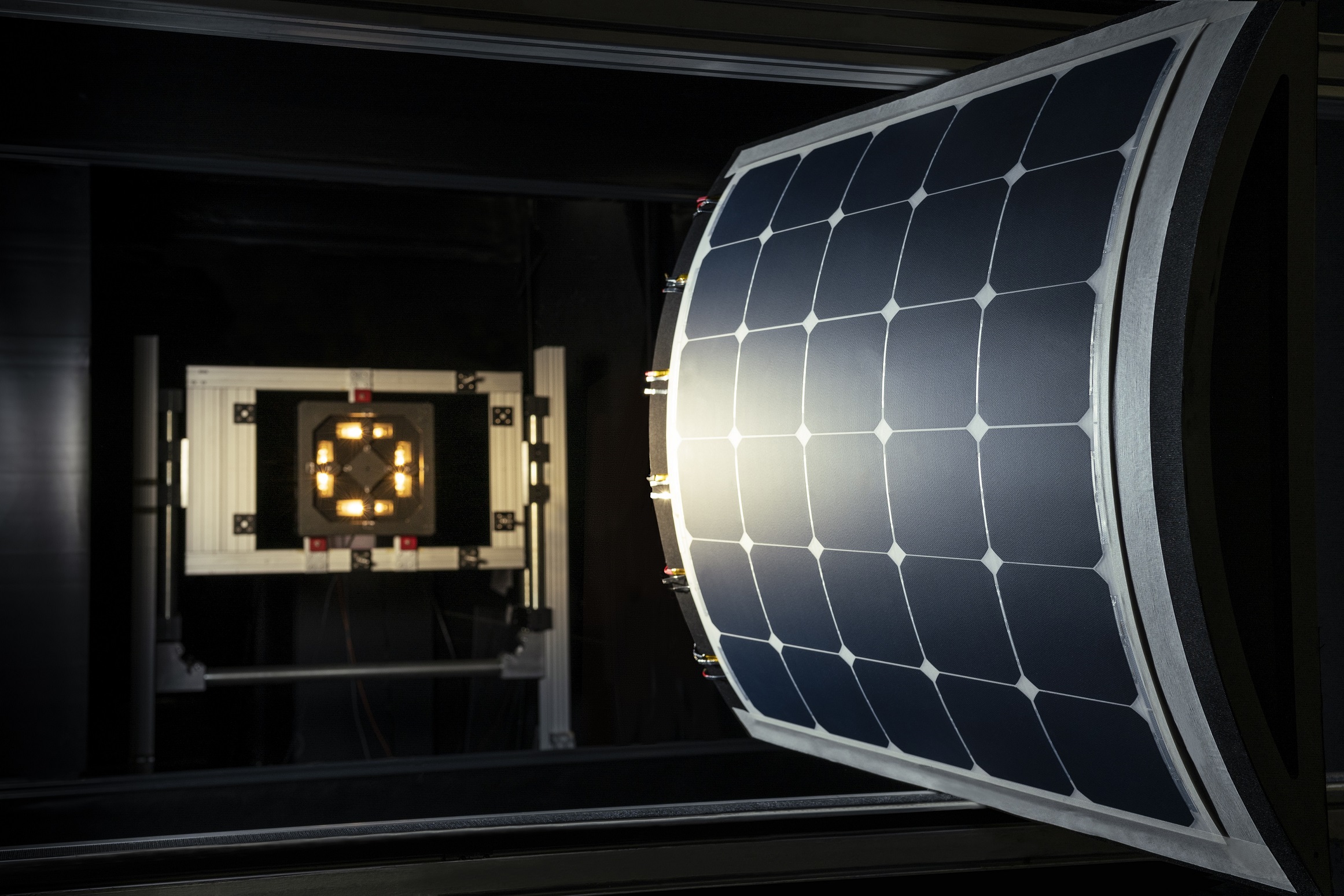 Curved Module testing with HighLIGHT SMT+ Lab